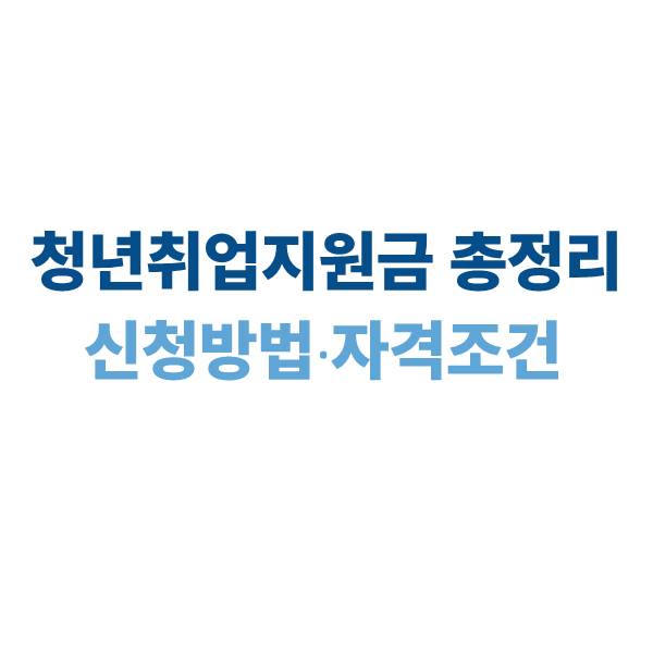 청년취업지원금